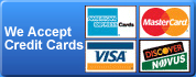 Garage Door Repair Auburn accepts all major credit cards